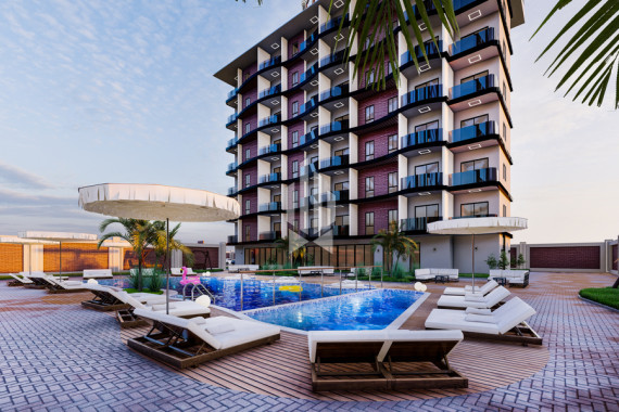 Мансардный дуплекс с качественными социальными зонами комплекса