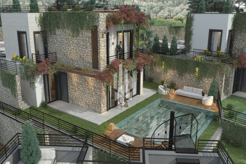 Восхитительные апартаменты с садом и бассейном на берегу Эгейского моря 7