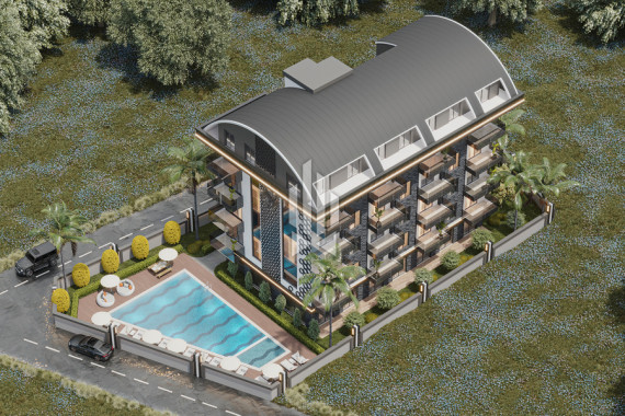 Пентхаус с двумя спальнями и полной инфраструктурой комплекса