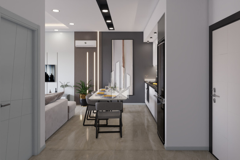 Двуспальные апартаменты с кухней-студией в престижном районе 16