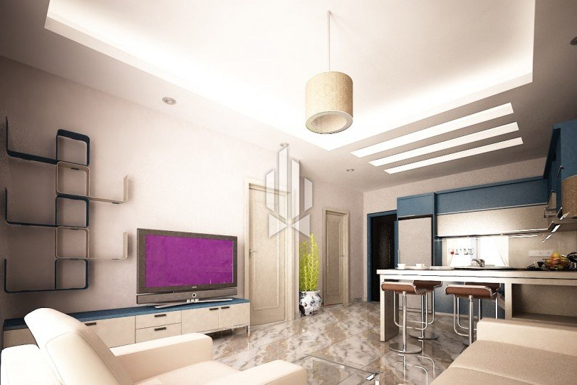 Comfort one-bedroom apartment in a new complex, Mahmutlar 6