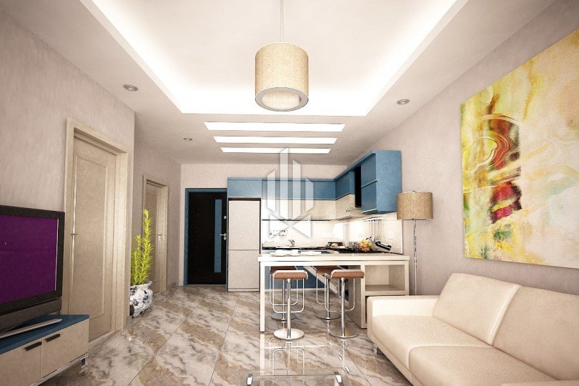 Comfort one-bedroom apartment in a new complex, Mahmutlar 8