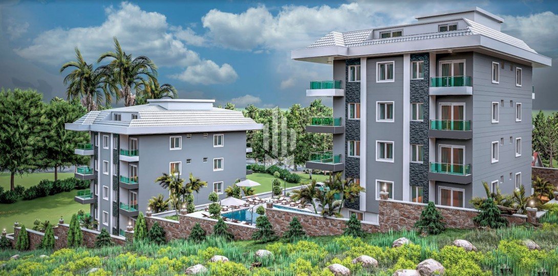 Apartment in a secluded residential complex, Oba 5