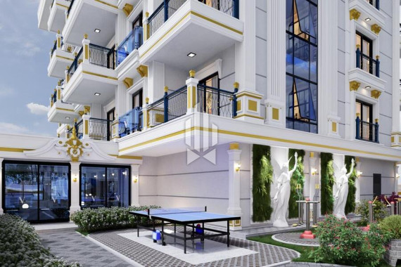 Двуспальные апартаменты с разнообразными социальными зонами