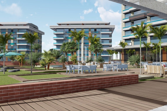 Двуспальные апартаменты в 600 метрах от центра города