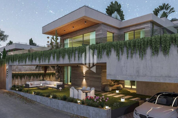 Элегантная просторная вилла с великолепным видом на окружающие пейзажи