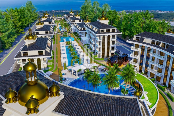 Двухуровневые апартаменты в комплексе премиум-класса