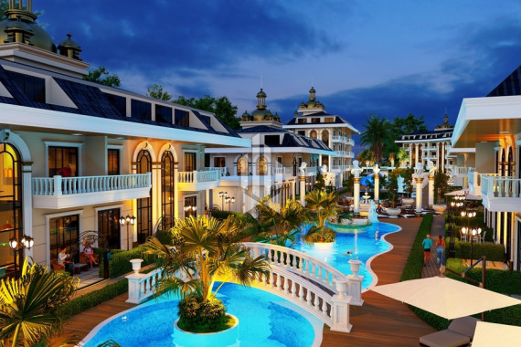 Premium apartments in a complex with luxurious social areas