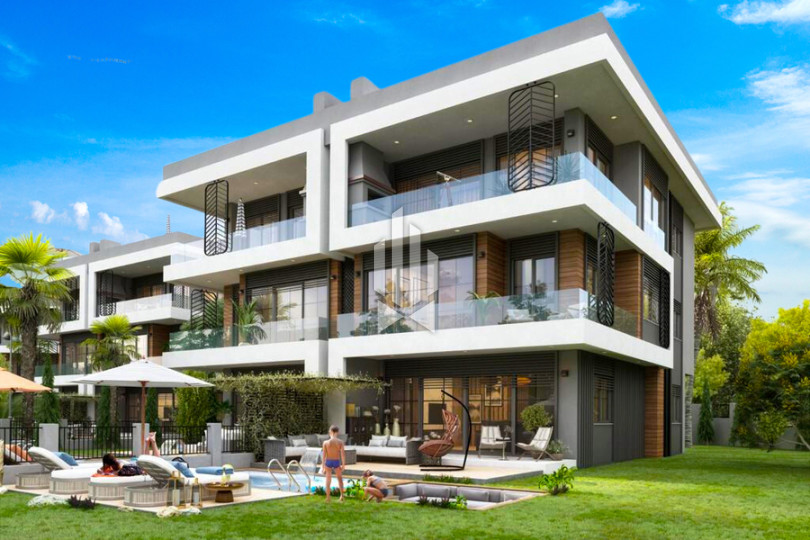 Elegant villas with luxurious social areas in a picturesque area 1