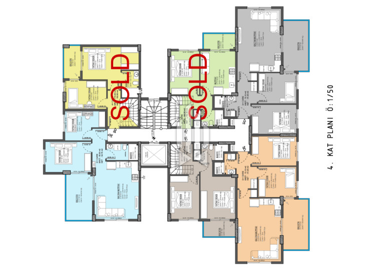 Стиль и функциональность: Уютные апартаменты в Газипаше 19