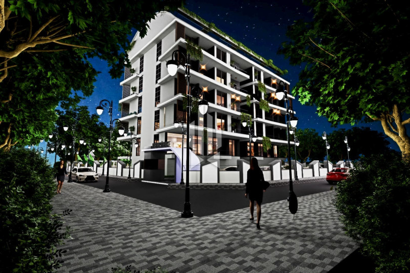 Современный жилой комплекс с дизайнерским решением в районе - Газипаша 6