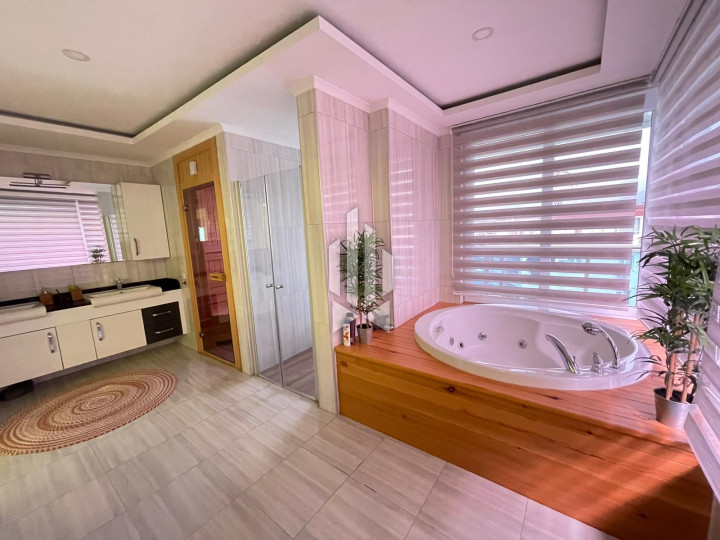 Уютная трехкомнатная квартира в Махмутларе с панорамным видом на море: комфорт в каждой детали. 17