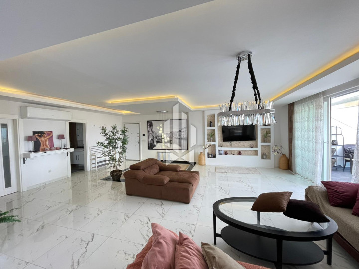 Уютная трехкомнатная квартира в Махмутларе с панорамным видом на море: комфорт в каждой детали. 22