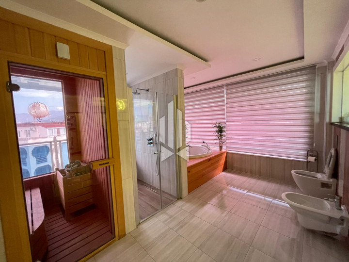 Уютная трехкомнатная квартира в Махмутларе с панорамным видом на море: комфорт в каждой детали. 39