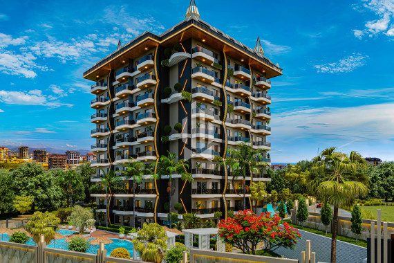 Four-room apartment in an elegant complex with high quality public spaces