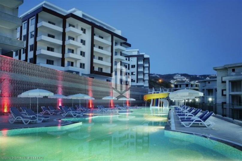 Exclusive Residence with Panoramic View: Spacious 3+1 Apartment with Private Garden in Kargicak Village, Alanya City 1