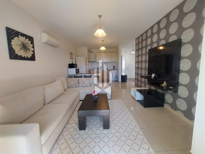 For sale a cozy furnished 1+1 apartment with a rich infrastructure complex in Alanya, Mahmutlar 6