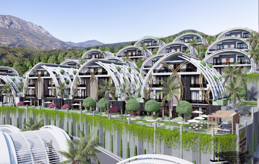 An oasis of luxury in the arms of nature: Your ideal corner of life in Alanya 8