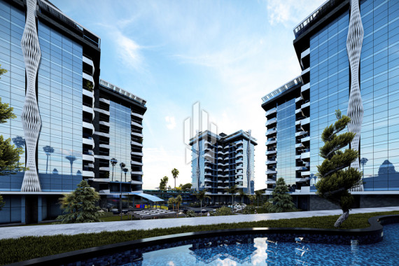 Apartment in a new generation residential complex with a hotel concept