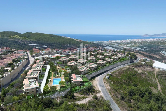 Современный таунхаус-вилла в Каргыджак