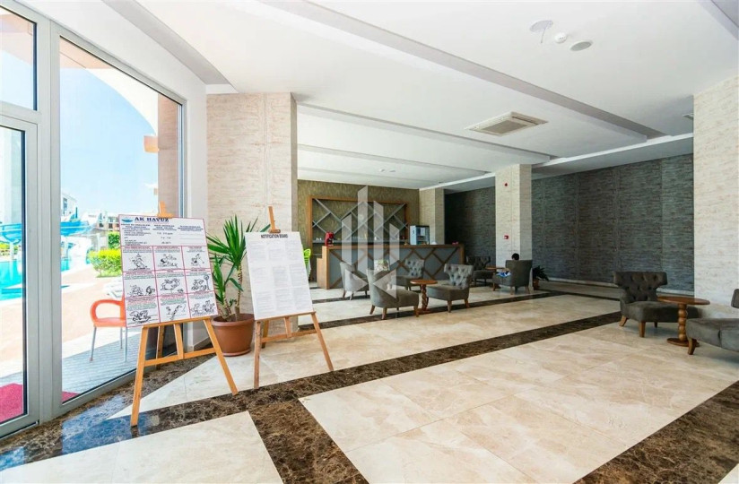Квартира 2+1 в комплексе с аквагорками в Махмутларе — 500 м до моря! 5