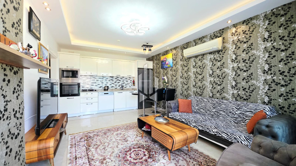 Квартира 2+1 в комплексе с аквагорками в Махмутларе — 500 м до моря! 32