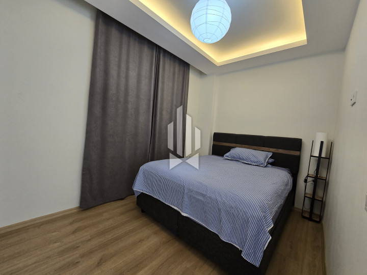 Spaciousness and comfort in a one-room apartment with a kitchen-living room in Gazipasa 14
