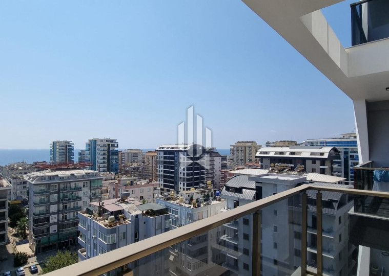 Квартира 2+1 с панорамным видом на море в Махмутларе, 10-й этаж, новостройка 2023 года 18