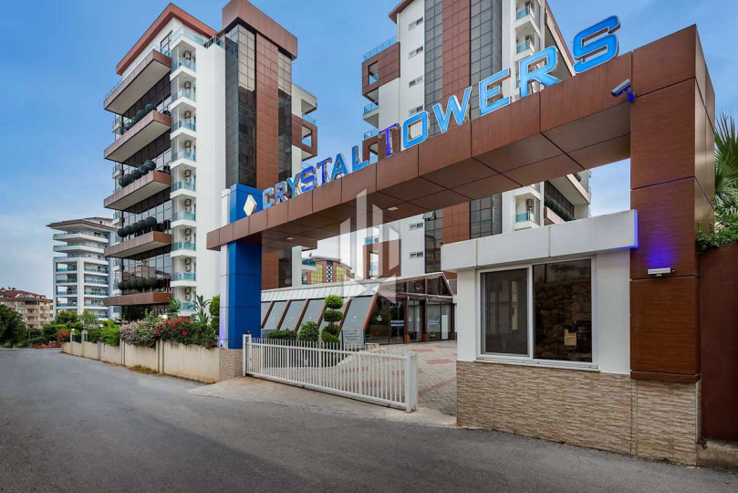 Furnished 1+1 apartment in Cikcilli, in a complex with full infrastructure, 800 m from the sea 2