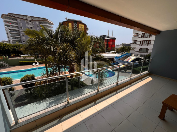 Furnished 1+1 apartment in Cikcilli, in a complex with full infrastructure, 800 m from the sea 15