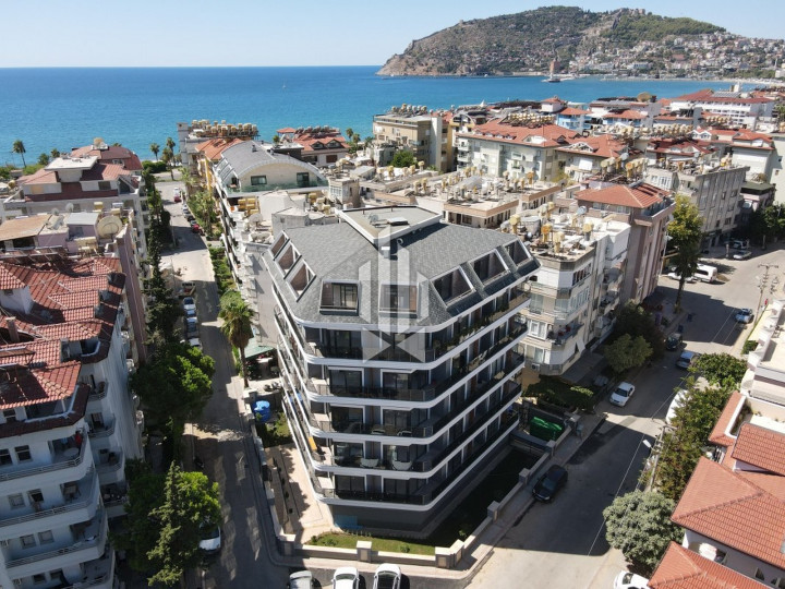 1+1 apartment in the center of Alanya, just 100 meters from the sea, in a modern complex from 2023 3