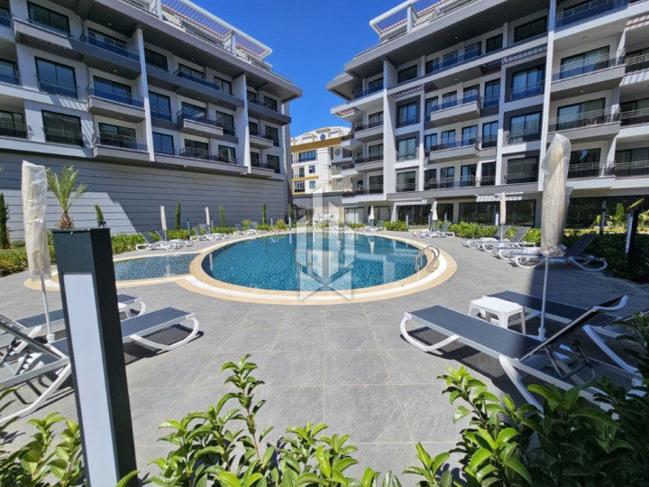 Новая квартира 1+1 в Оба, в современном комплексе 2025 года с богатой инфраструктурой 1