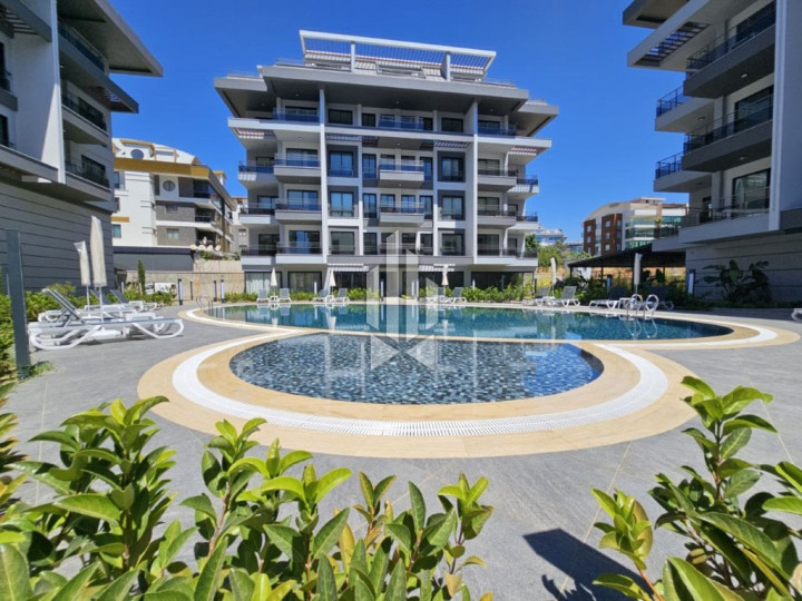 Новая квартира 1+1 в Оба, в современном комплексе 2025 года с богатой инфраструктурой 2