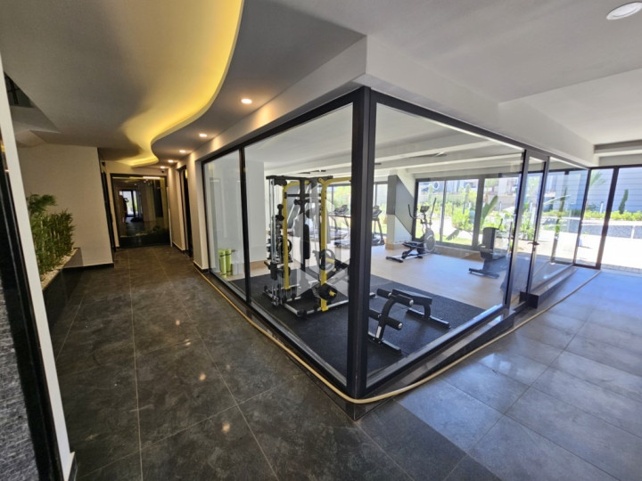 Новая квартира 1+1 в Оба, в современном комплексе 2025 года с богатой инфраструктурой 24