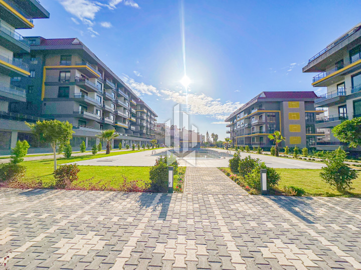 New 1+1 apartment in Kestel, 400 m from the sea, in a 2025 complex with rich infrastructure 10