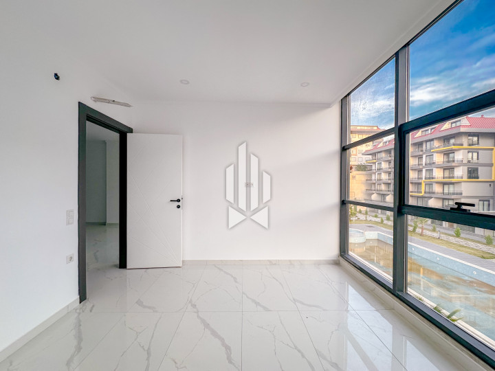 New 1+1 apartment in Kestel, 400 m from the sea, in a 2025 complex with rich infrastructure 18