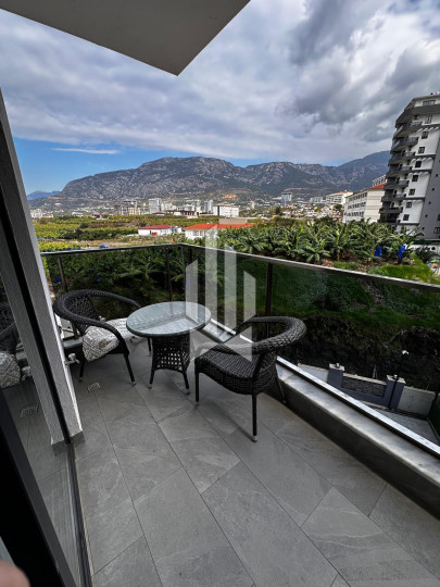 1+1 apartment for rent in a premium class complex, Mahmutlar 7