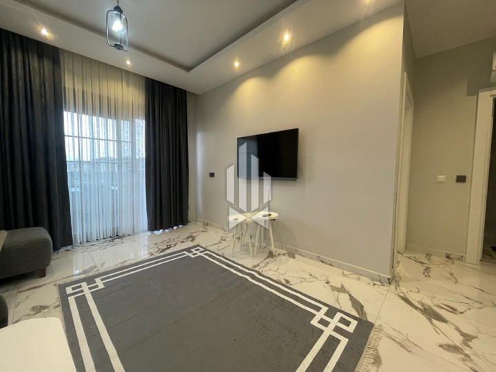 A stylish and bright 1+1 apartment is for rent in one of the quietest and greenest areas of Alanya - Kestel. 2