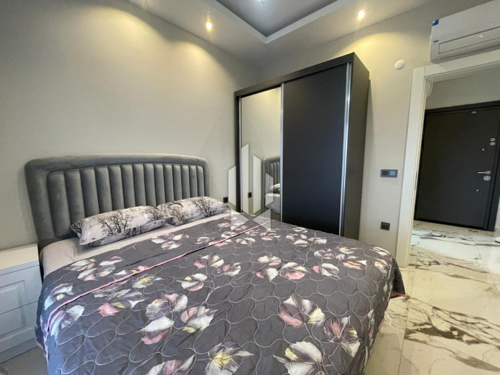 A stylish and bright 1+1 apartment is for rent in one of the quietest and greenest areas of Alanya - Kestel. 10