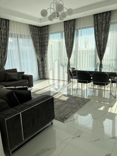 Сдается просторная и стильная квартира 2+1 в одном из лучших премиум-комплексов первой линии в Каргыджаке 5