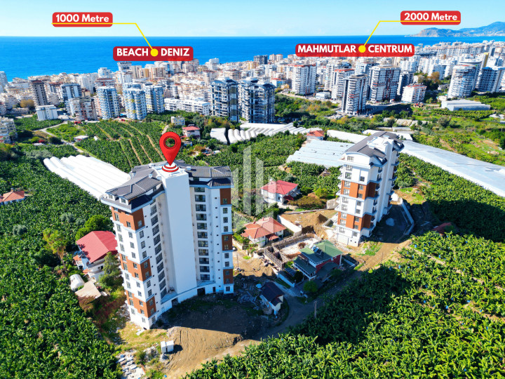 Modern 2+1 apartment in a new residential complex, Mahmutlar district 7