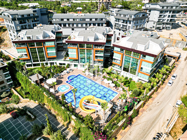 Spacious furnished 2+1 apartment with rich infrastructure, Oba district 5