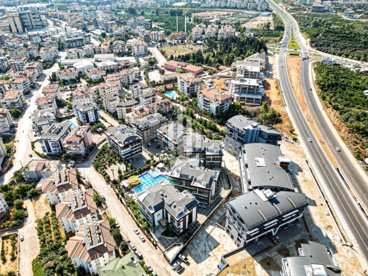 Spacious furnished 2+1 apartment with rich infrastructure, Oba district 7