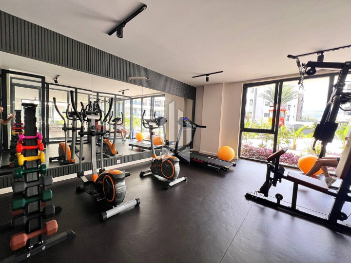 Новая квартира 1+1 в современном жилом комплексе, район Оба 14