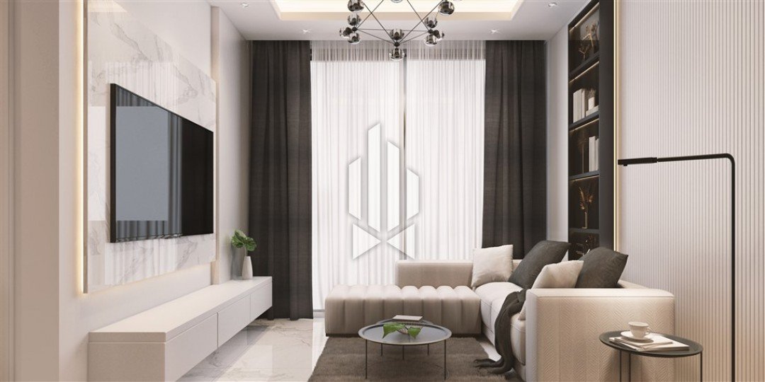 Apartment with one bedroom, living room+kitchen, Avsallar 6