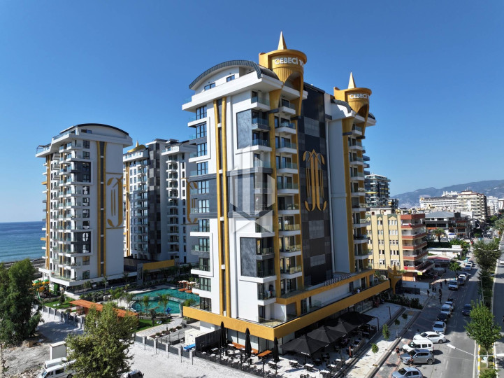 Апартаменты 1+1 на первой береговой линии в Махмутларе 2