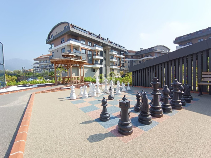 Продаётся меблированная квартира 1+1 в районе Оба (Аланья) 15