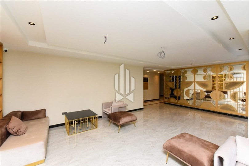 Квартира 1+1 с мебелью в Обагёль, всего 300 м до моря — новый дом 2024 года 12