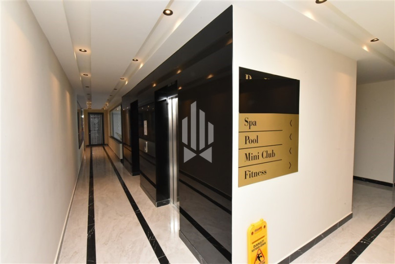 Квартира 1+1 с мебелью в Обагёль, всего 300 м до моря — новый дом 2024 года 13