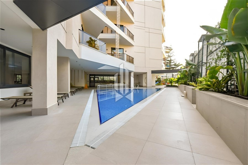 Квартира 1+1 с мебелью в Обагёль, всего 300 м до моря — новый дом 2024 года 20